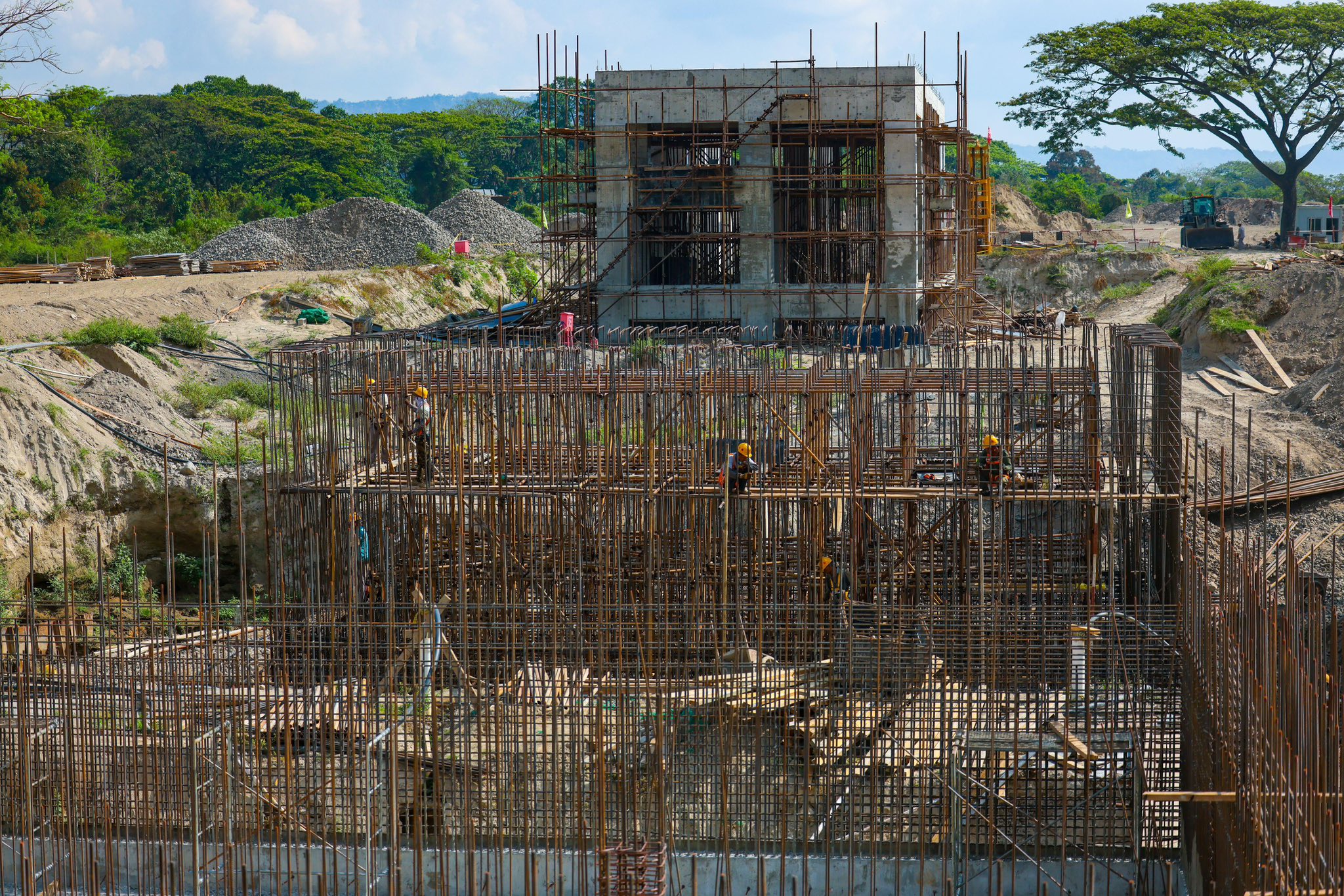 Avanza construcción de Planta Potabilizadora de Ilopango