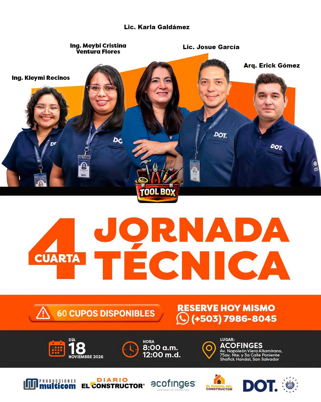 TOOL BOX 4 abordará temas clave sobre responsabilidad profesional, ordenamiento territorial y gestión ambiental